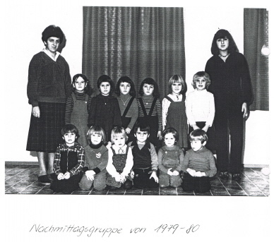 Nachmittagsgruppe 1979 - 1980
